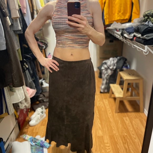 Multi color mock neck sleeveless top - Picture 4 of 4